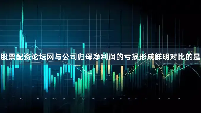 股票配资论坛网与公司归母净利润的亏损形成鲜明对比的是